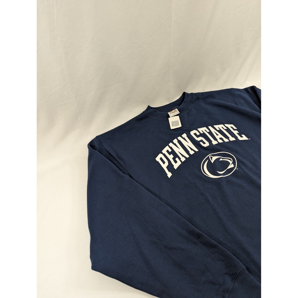 NWT‎ VTG TCX Apparel/Cotton Exchange Crewneck Sweatshirt Penn State Midweight L